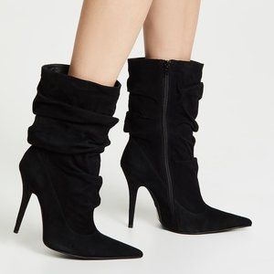 Jeffrey Campbell Erotic Mid Shaft Boots Black